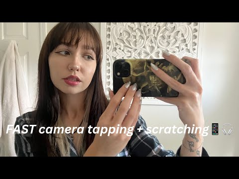 LOFI ASMR | FAST Camera Tapping and Scratching