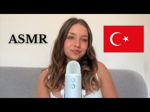 ASMR in Turkish! 🇹🇷❣️(Relaxation & Summer Trigger Words 🌊🏖️)