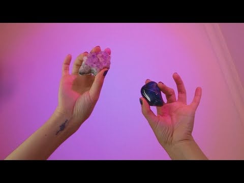 giving you a reiki facial massage 💎 ASMR aura cleanse