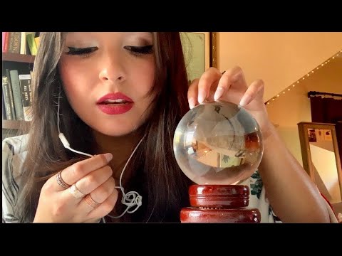 Abracadabra! The magical power of words ~ASMR ~ crystal ball tapping, lofi whispers