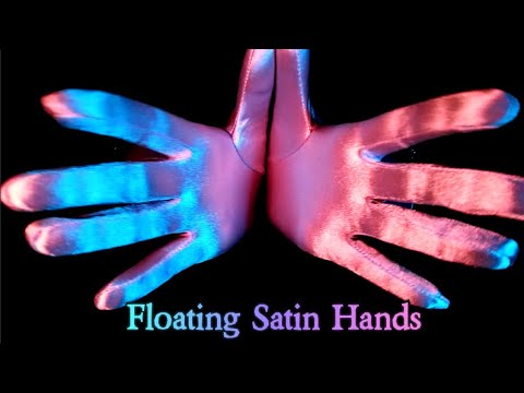 Satin Gloves ASMR: Float Away with Hand Movements and Rain Sounds (No Talking)