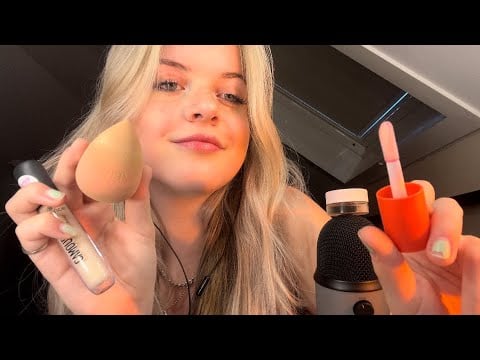 asmr | doing your make-up in 1 minute!!!