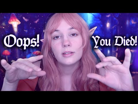 ASMR Elf Witch Has to Bring You Back to Life with Kisses :) For plot reasons :)