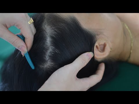 ASMR Focus Head Scratching, Head Massage Tingles, Therapy Sounds For Relieve Headache, Stress