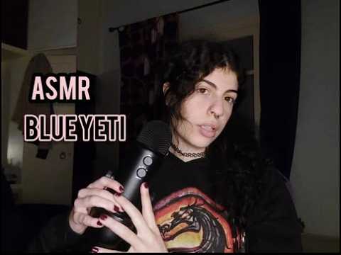 ASMR BLUE YETI MICROPHONE TEST (super duper tingly)