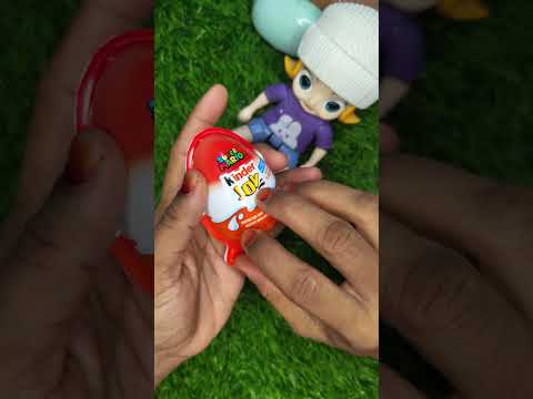 kinder joy surprise egg #kinderjoy #chocolate #reels #shorts #toys #gems