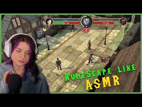 ASMR ⚔️ Brighter Shores Gameplay ⚔️ New Runescape? (soft spoken, clicking sounds)