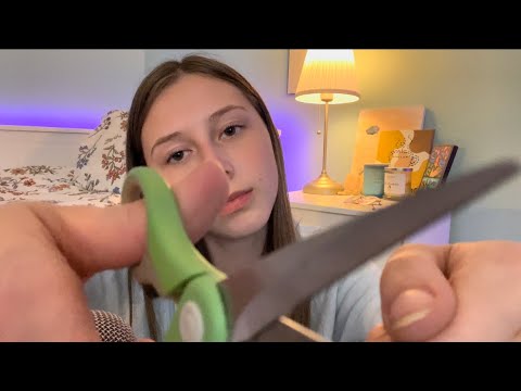 ASMR | Getting something out of your eye 👁️🔦✂️