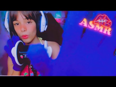 ASMR VISUAL COM LUVAS