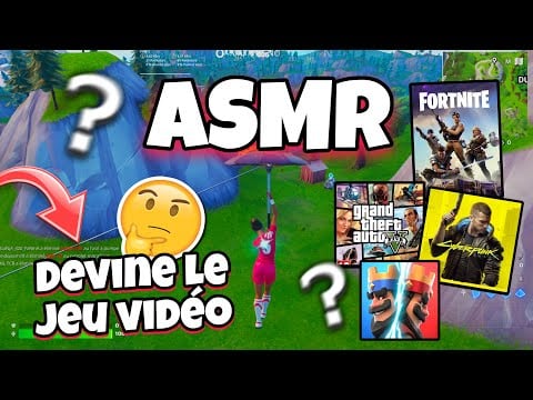 ASMR Français • QUIZZ DEVINE LE JEU VIDÉO !  🎮😴 (chuchotement avec le blue yéti)