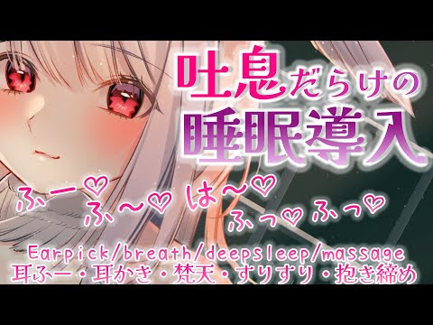 【ASMR/黒3Dio】吐息で暖まる♡ぐっすり眠れる耳かきASMR♡Earpick/japanese asmr【網野ぴこん/Vtuber】