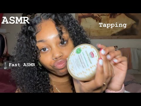 ASMR| Fast & Aggressive ASMR On Hair Products + ￼Chaotic Tingles✨😜
