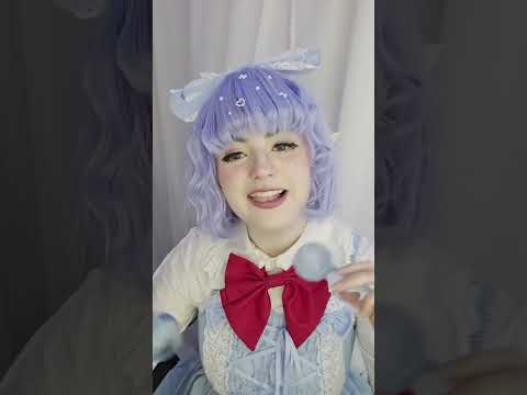 ASMR Cirno helps you cool down! 🧊 #asmr #touhou #cosplay