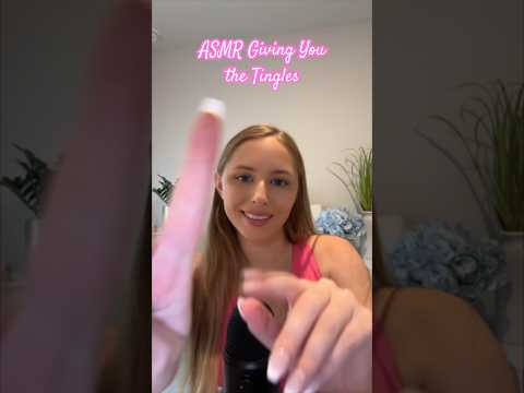 ASMR Giving You the Tingles 🩷 #asmrvideos #asmrsound #shorts #tinglesasmr #asmr