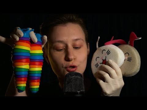 ASMR Sensory Trigger Assortment That Gives You Real Ear Massage 💆‍♂️