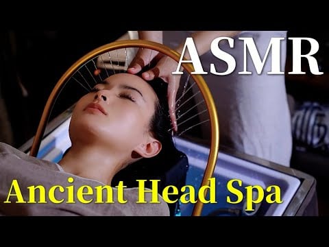 ASMR Chinese Head Spa💆🏻‍♀️ This feels so good, I could sleep forever 😴