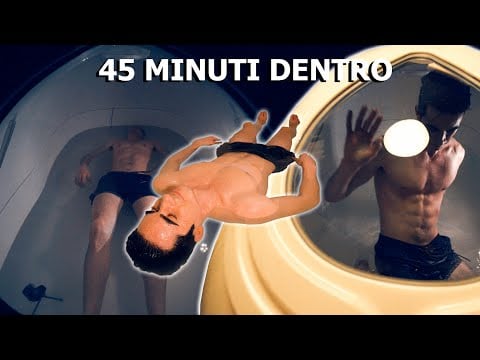 ASMR: HO PROVATO LA DEPRIVAZIONE DEI SENSI CON TERAPIA DEL GALLEGGIAMENTO!