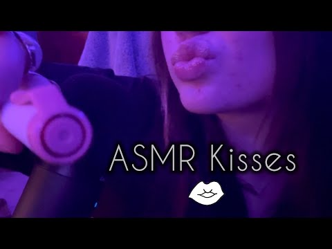 ASMR Wet Kisses + mouth sounds