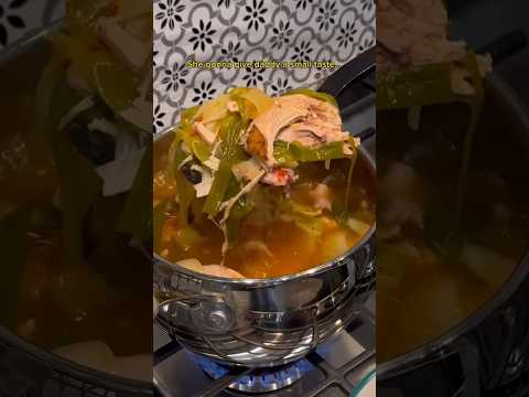 EXPOSING SECRET CHICKEN SOUP RECIPE #shorts #viral #mukbang