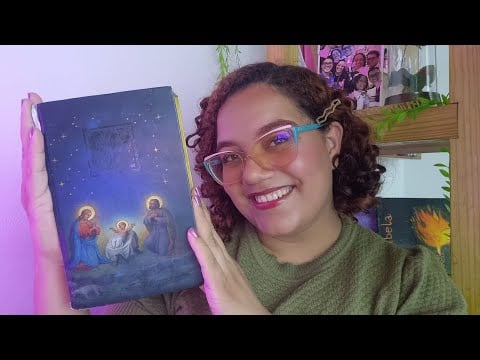 ASMR com LEITURA **MUUUITO** RELAXANTE para VOCÊ DORMIR 🤩💕