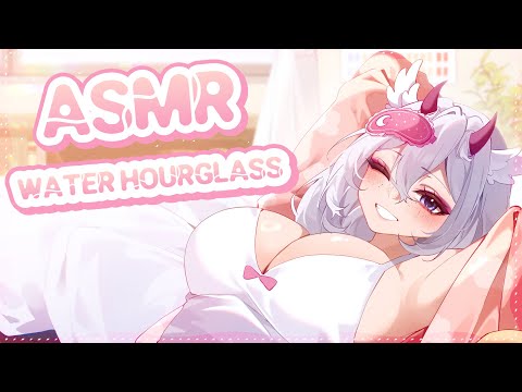 Quick ASMR Relief: Liquid Timer 💧⌚️Water Hourglass | No Talking