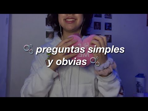 haciendo preguntas simples y obvias // crysta asmr ♡