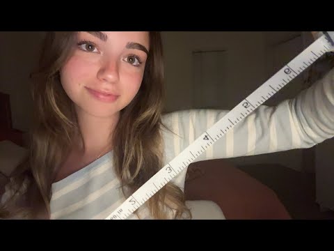 ASMR | measuring your face