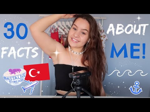 [ASMR] 30 FACTS about ME 😱 | ASMR Marlife