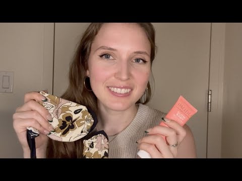 ASMR Valley Girl Assistant Helps You Pack for Vacation (soft-spoken, lofi)