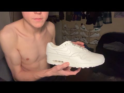 ASMR - Nike Air Max 1 Unboxing (White)