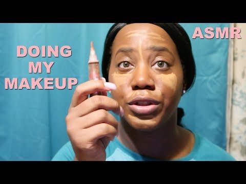 ASMR | WHISPERING WHILE DOING MY MAKEUP