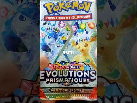 asmr ouverture boosters évolutions prismatiques