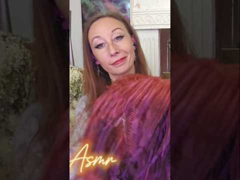 Soft Feather sounds for relaxation #asmrforstressrelief #newasmr