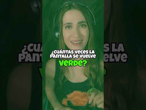 ASMR : ¿Cuántas Veces La Pantalla Se Pone VERDE? #asmr #asmrenespañol #asmrparadormir