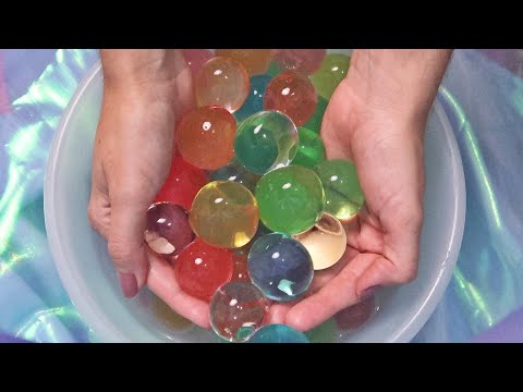 ASMR - ORBEEZ GIGANTES!