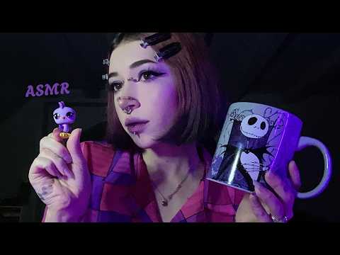 ASMR Using ONLY Purple Triggers | Tapping, Scratching, Whispering