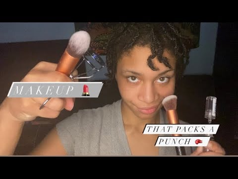 ASMR - Makeup that packs a Punch (Zoe)