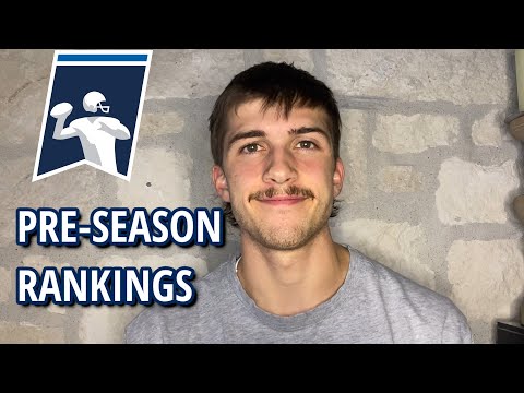 ASMR College Football Pre-Season Top 25