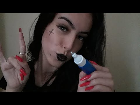 *Asmr* roleplay fazendo sua tatuagem