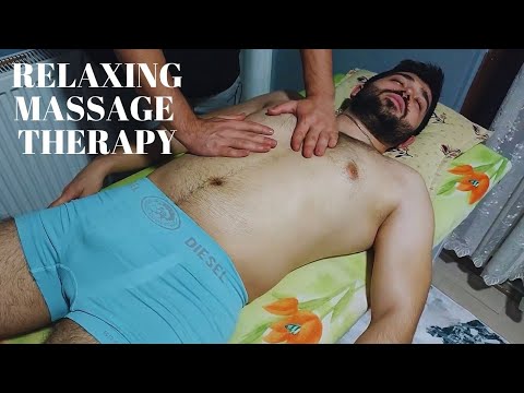 ASMR TURKISH MASTER VERY RELAXING FULLBODY MASSAGE THERAPY - CHEST,LEG,BACK,ABDOMINAL MASSAGE