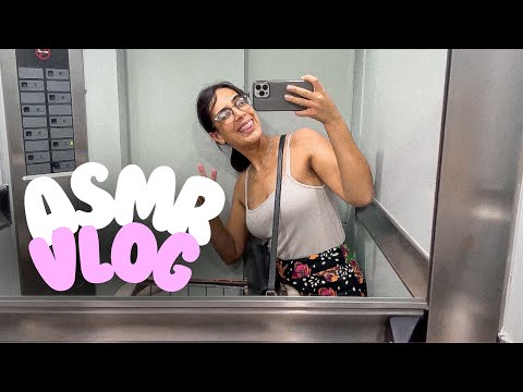 ASMR VLOG DIA DE MERCADO, CUIDAR DA CASA E PASSEAR COM A AMORA