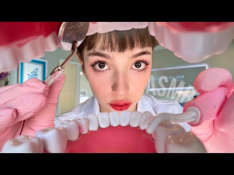 [ASMR] A CONSULTA NO DENTISTA MAIS REALISTA DE TODAS 🦷