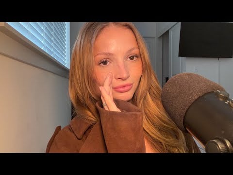 ASMR Clicky Inaudible Whispering (up close, reading to you) 