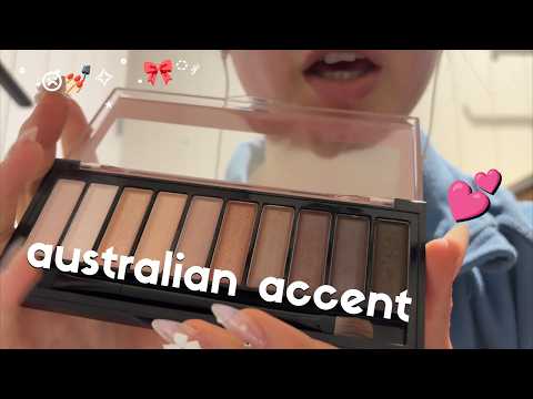 ASMR Australian Girl Does Your Makeup 🇦🇺