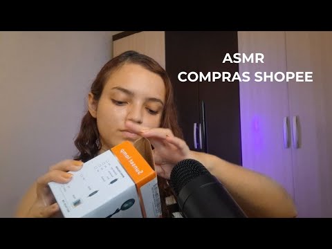 ASMR: comprinhas shopee #asmr