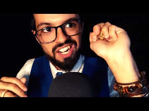 Relajate con este conjunto de sonidos | ASMR | Water, mouth, scissor sounds.