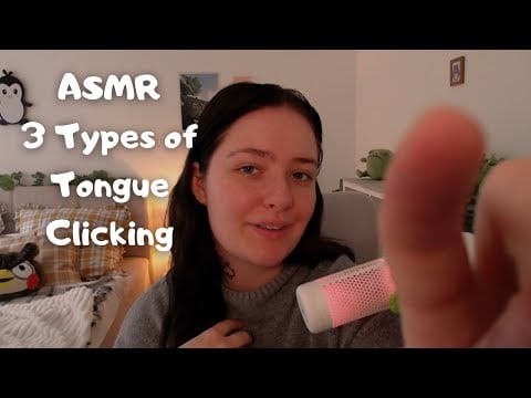 ASMR Pure Tongue Clicking | 3 Types for Ultimate Tingles