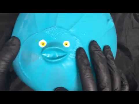 BALLOON【RELAXING DEFLATE゜ﾟ*】 Animal Balloon( o･ꎴ･) LATEX GLOVES[[ASMR]]