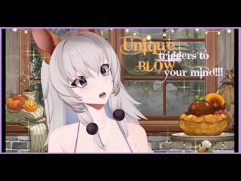 [VTUBER 3Dio ASMR] UNIQUE triggers to BLOW your mind! [NO TALKING]-