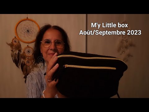 Asmr Français, M'y Little box, Août/Septembre 2023, code de parrainage en description.